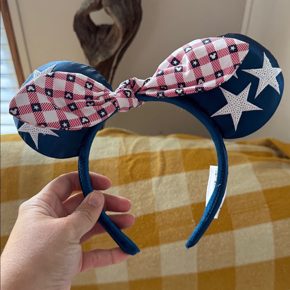 Disney Ears- Patriotic - All American Girl - worn once